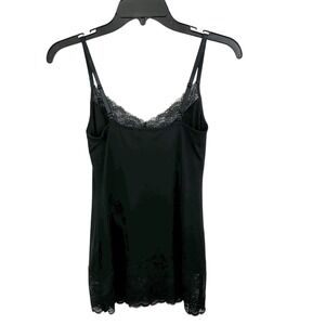 THE LIMITED New Black Lace TANK TOP XS Y2K Fitted Witchy Whimsigoth Grunge NWT